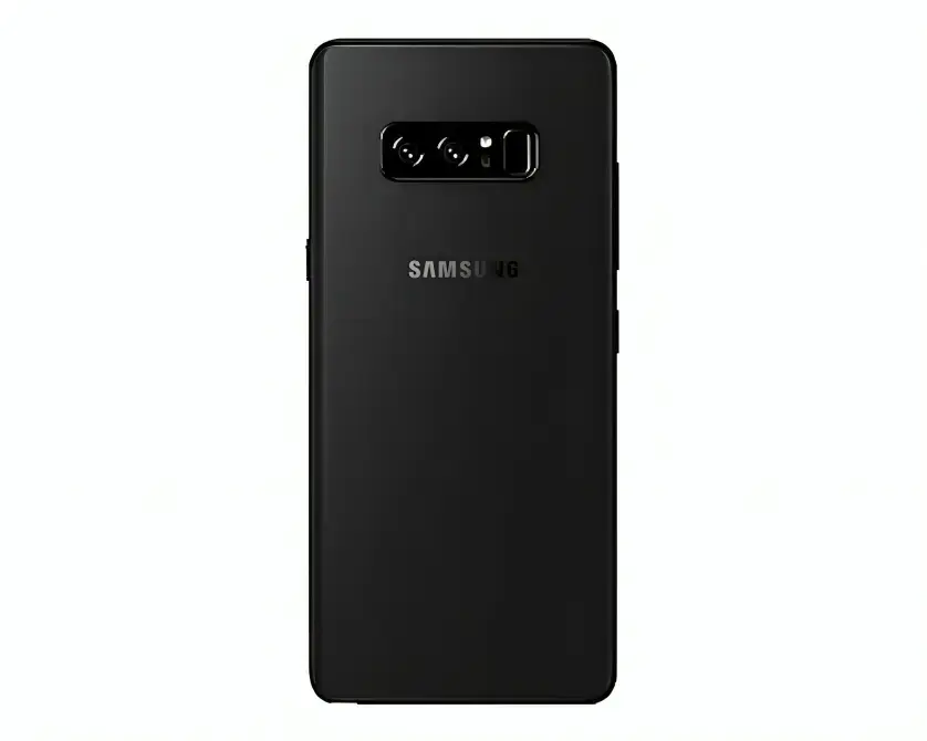 [HS9SNT8-3-2] Samsung Note (8) Only Back (BLACK)