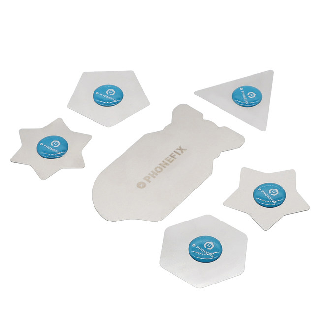 Stainless Steel Pry Slice Cell Phone Pry (5) in (1) Tool Kit