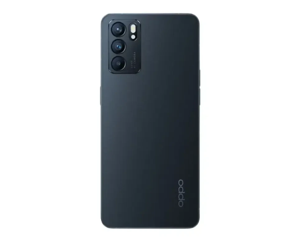 [HS9ORN6-3-2] Oppo Reno (6) Only Back (BLACK)