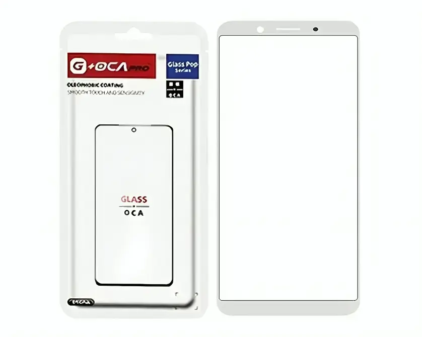 [TGOA83-2-1] Oppo A(83) OCA Glass  (WHITE)