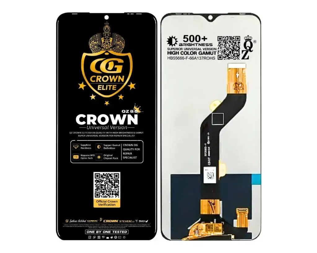 infinix Hot (10)S X(689) Crown LCD Unit (BLACK) 