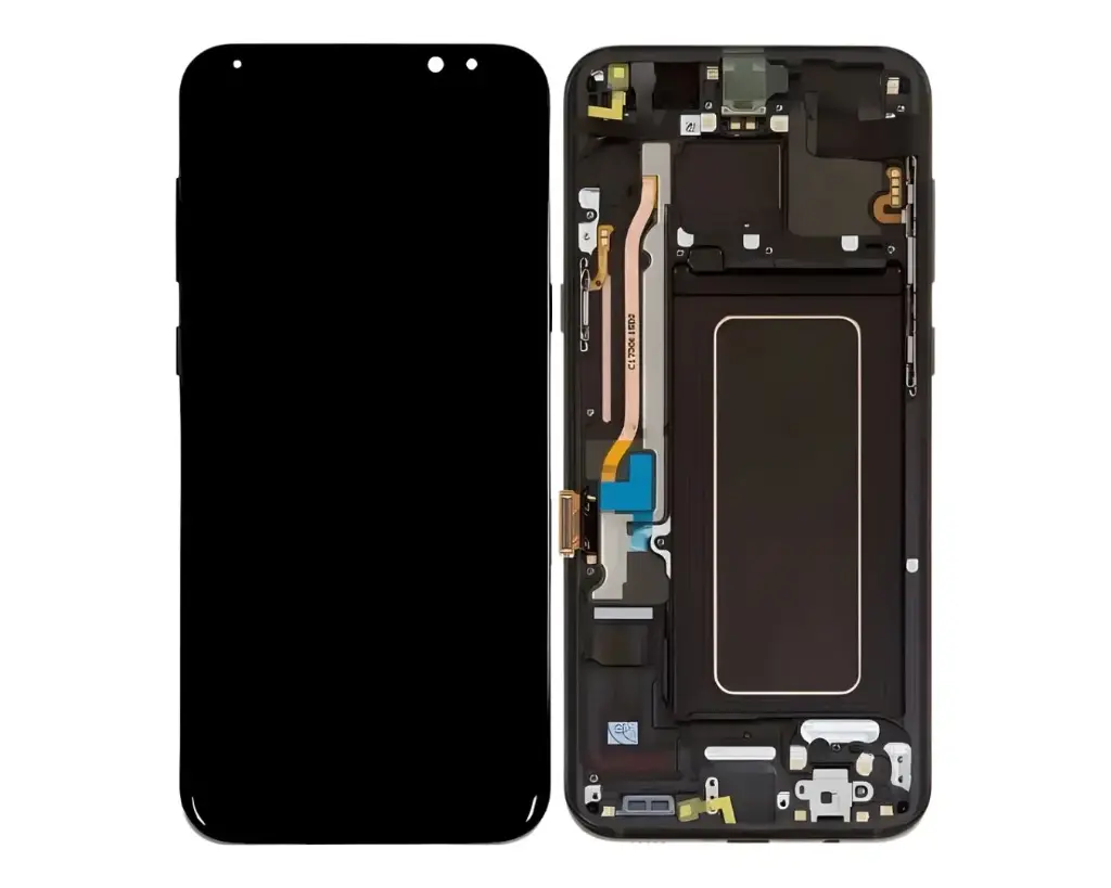 Samsung S(8) Plus Original Shade Full Display Without Ring LED Unit (BLACK)  