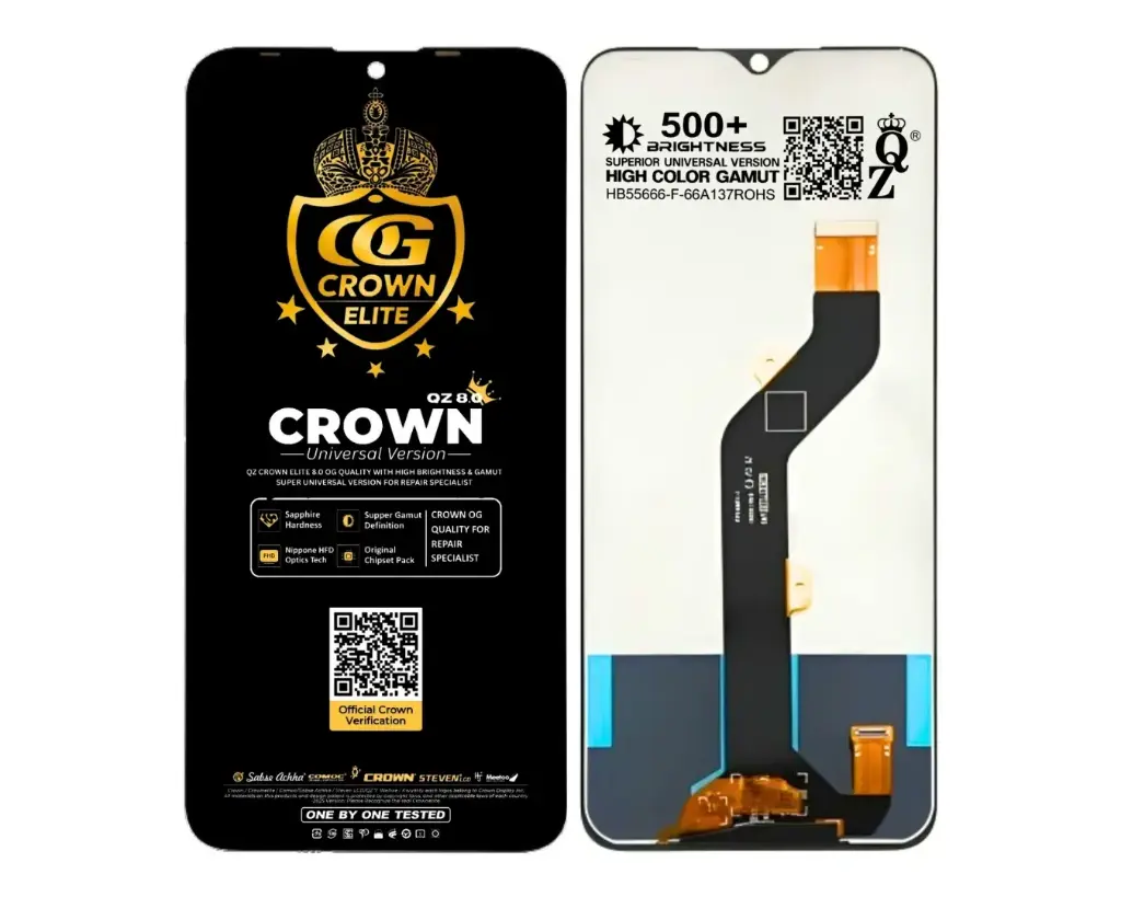 Tecno Pop (5) Lite Crown LCD Unit (BLACK) 