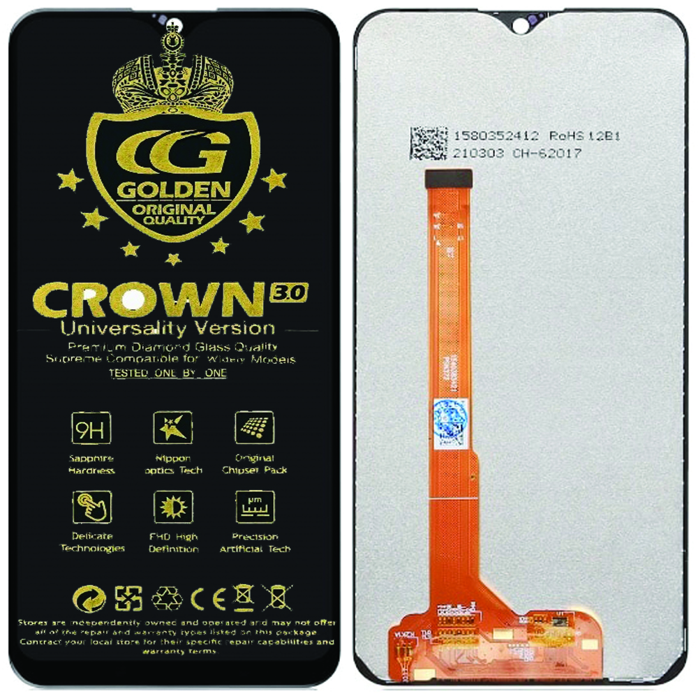 Vivo Y(91) Crown Unit (BLACK) 