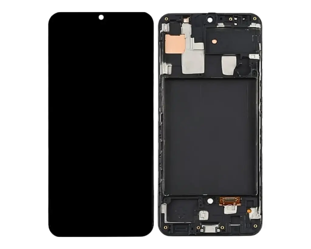 Samsung A(30) With Frame OGS Unit (BLACK)