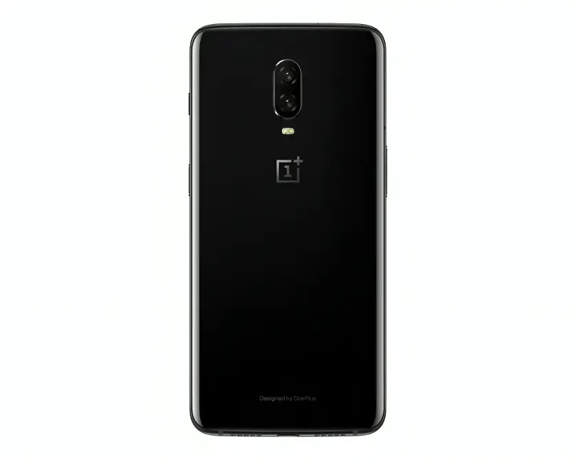 [HS9OPL6T-3-2] One Plus (6)T Only Back (BLACK)