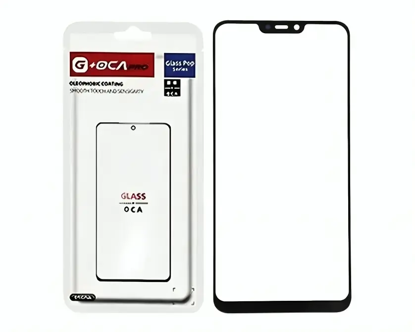 [TGViY81-2-2] Vivo Y(81) OCA Glass (BLACK) 