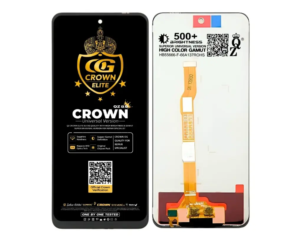 Vivo Y(28) Crown LCD Unit (BLACK)