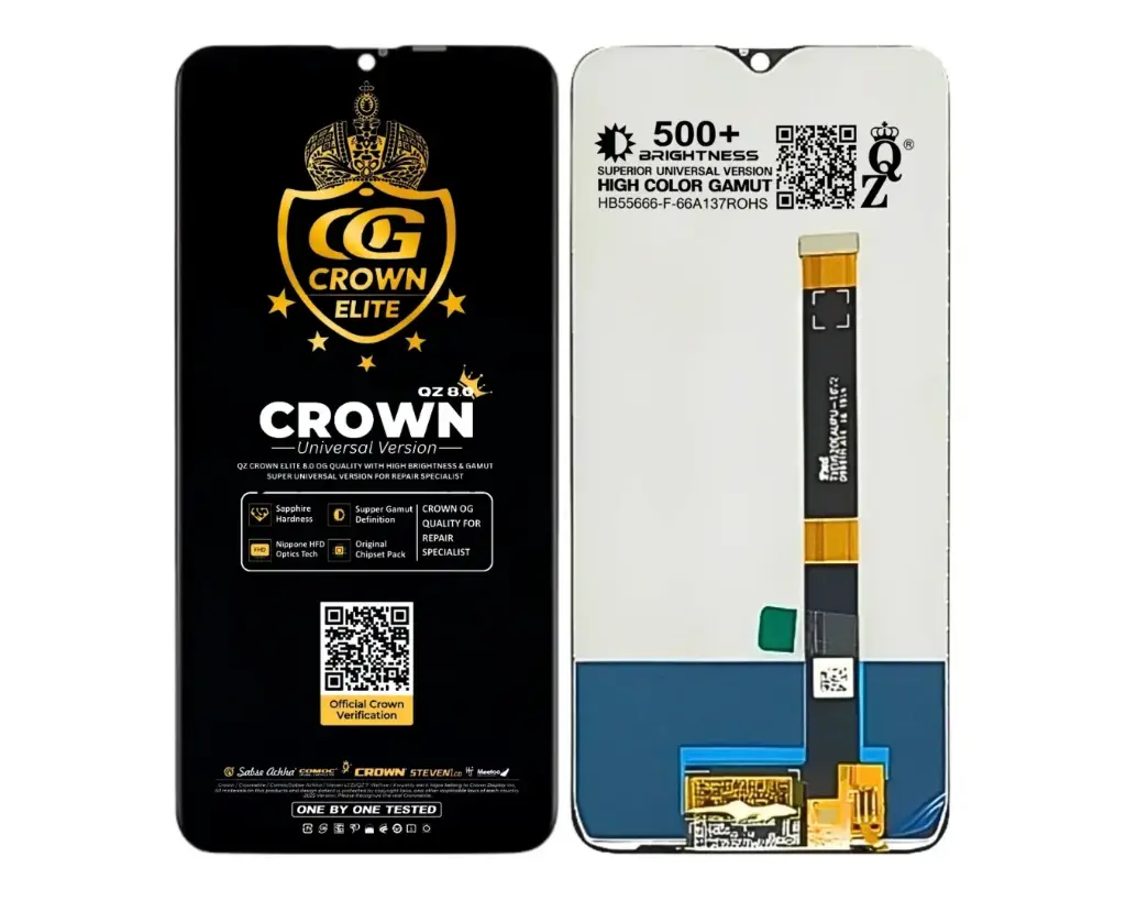 [UTCOA5S-10-2] Oppo A(5)S Crown LCD Unit (BLACK) 