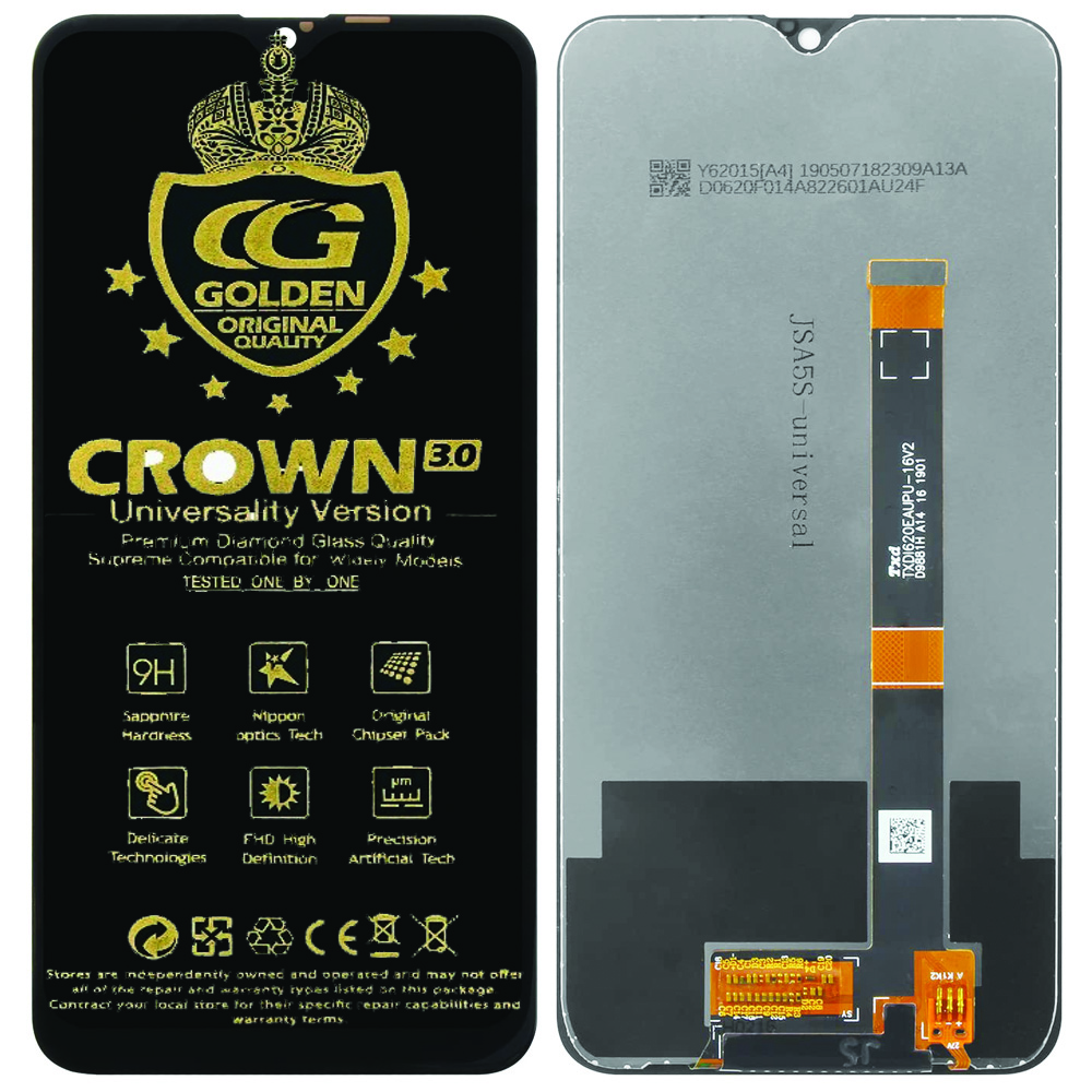 Oppo A(5)S Crown Unit (BLACK) 