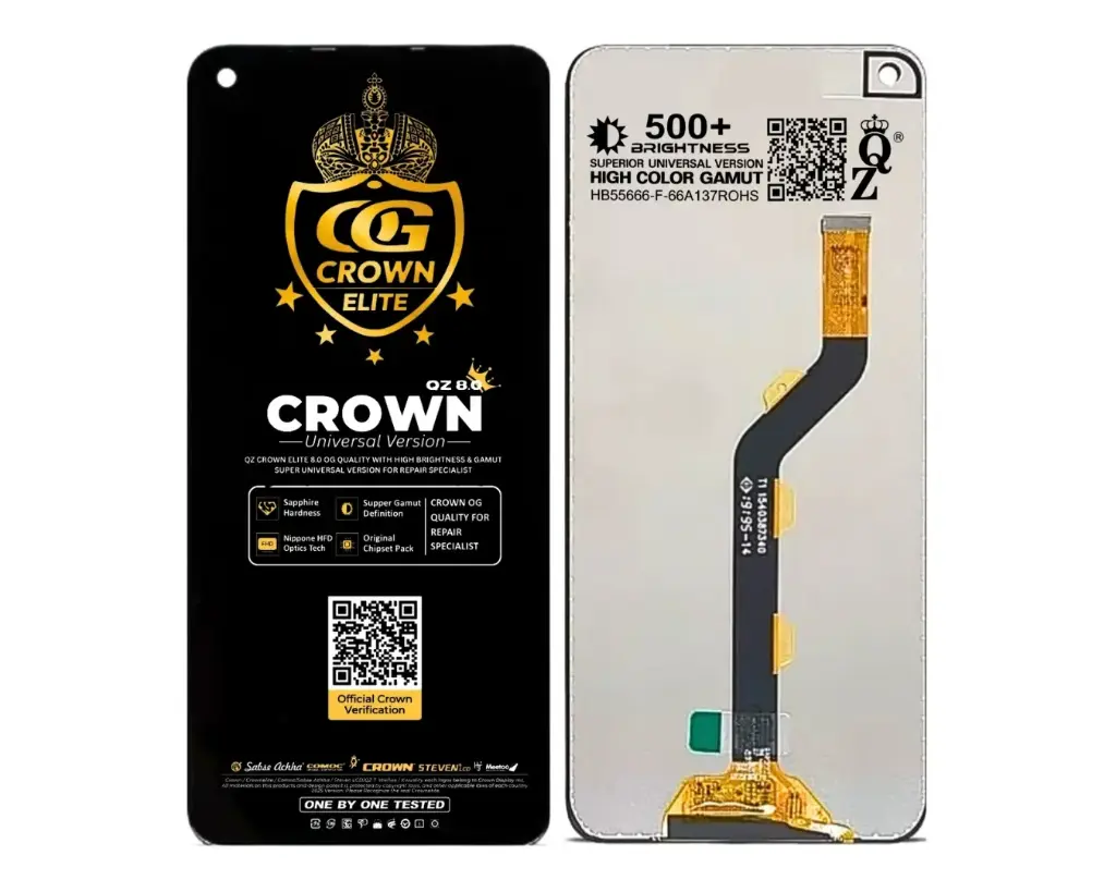 infinix S(5) X(652) Crown LCD Unit (BLACK) 