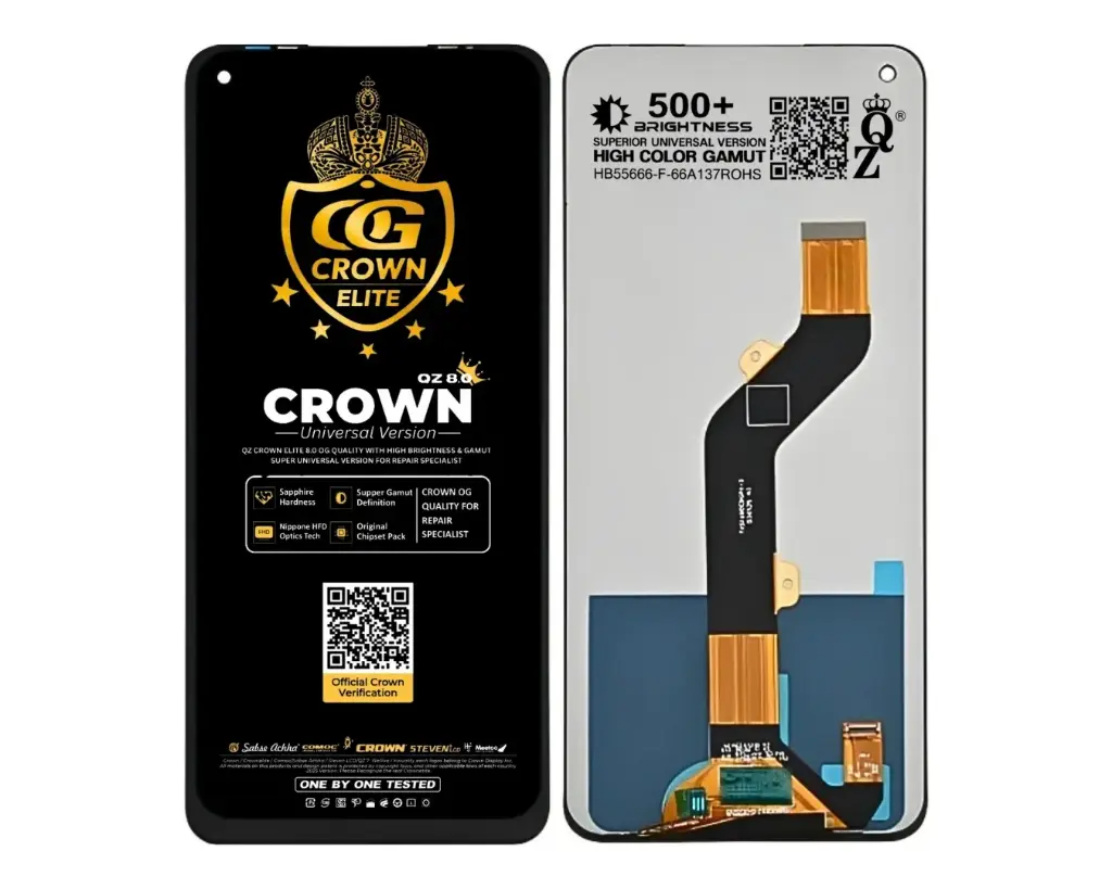 infinix Hot (10) X(682) Crown LCD Unit (BLACK) 