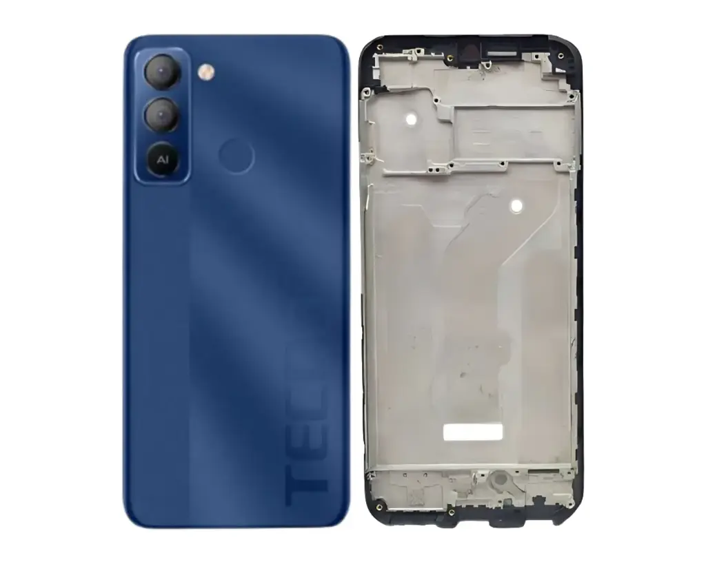 [HS6TEPOP5L-3-3] Tecno Pop (5) Lite Complete Housing (2 in 1) (BLUE)