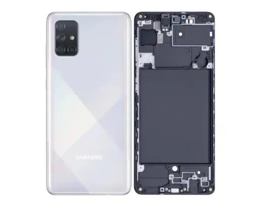 [HS6SA71-3-1] Samsung A(71) Complete Housing (3 in 1) (WHITE)