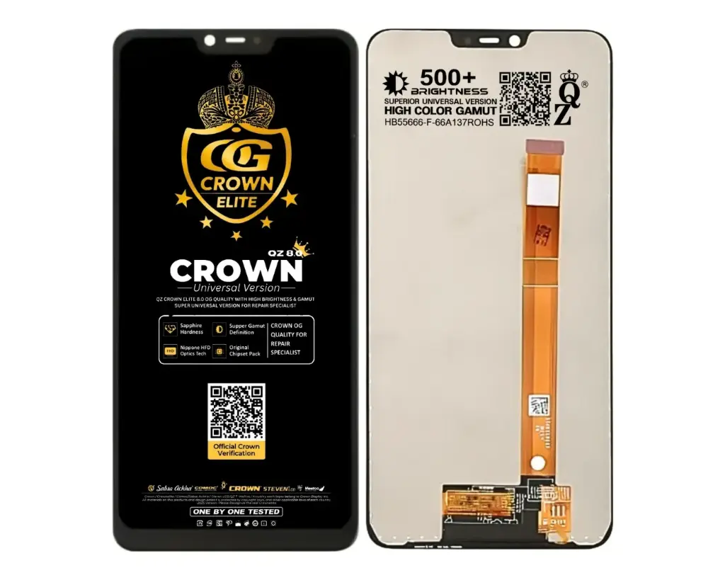 Oppo A(3)S Crown LCD Unit (BLACK) 