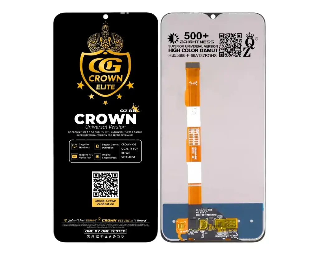 Vivo Y(15) Crown LCD Unit (BLACK) 