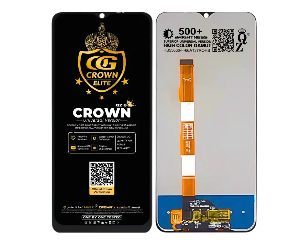 [UTCViY21-10-2] Vivo Y(21) Crown LCD Unit (BLACK) 