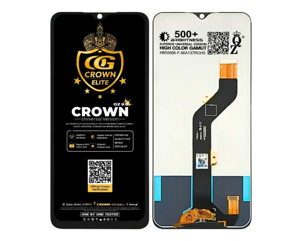 Tecno Pouvoir (4) Crown LCD Unit (BLACK) 