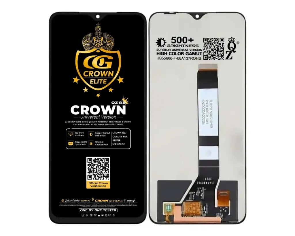 Redmi (9)T Crown LCD Unit (BLACK) 