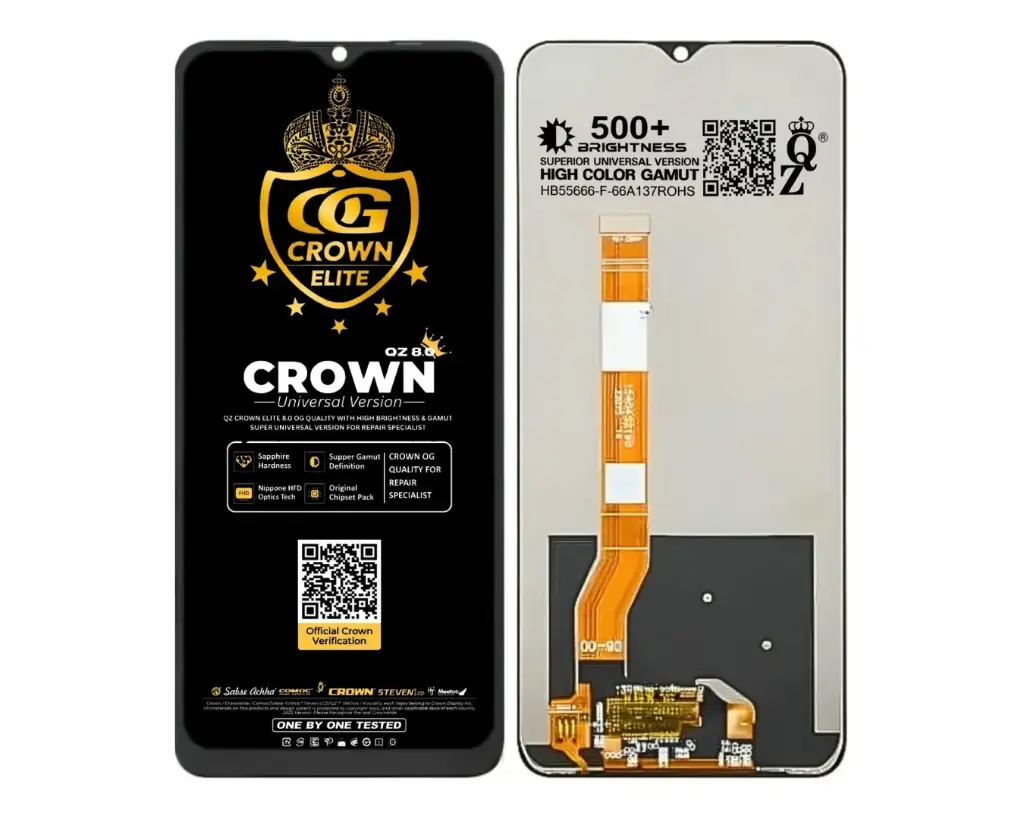 Oppo A(57) (2020) Crown LCD Unit (BLACK) 