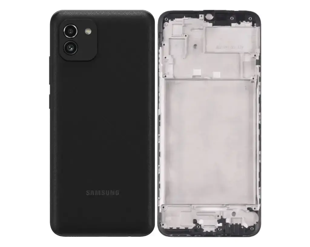 [HS6SA03-3-2] Samsung A(03) Complete Housing (2 in 1) (BLACK)