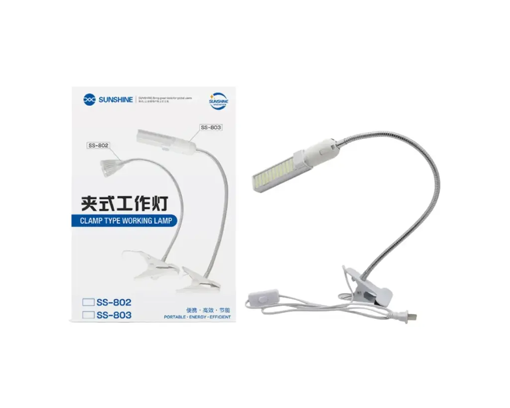 [LMPSNSS803-1] Sunshine SS(803) LED Flexible Lamp With Clip (110V-240V)