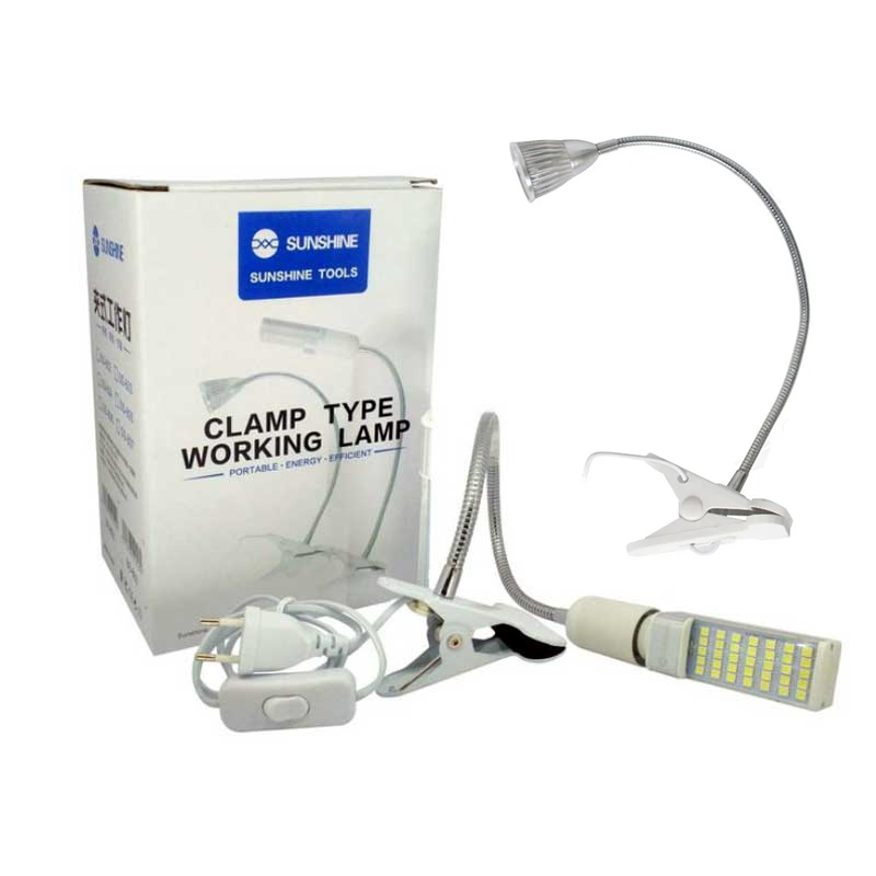 Tools Sunshine SS(803) Clip Table LED Lamp