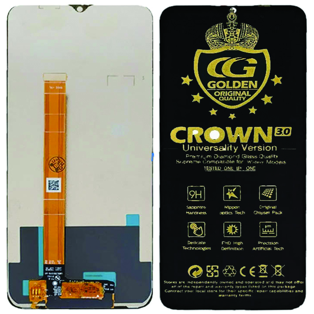 Realme C(21)Y Crown Unit (BLACK) 