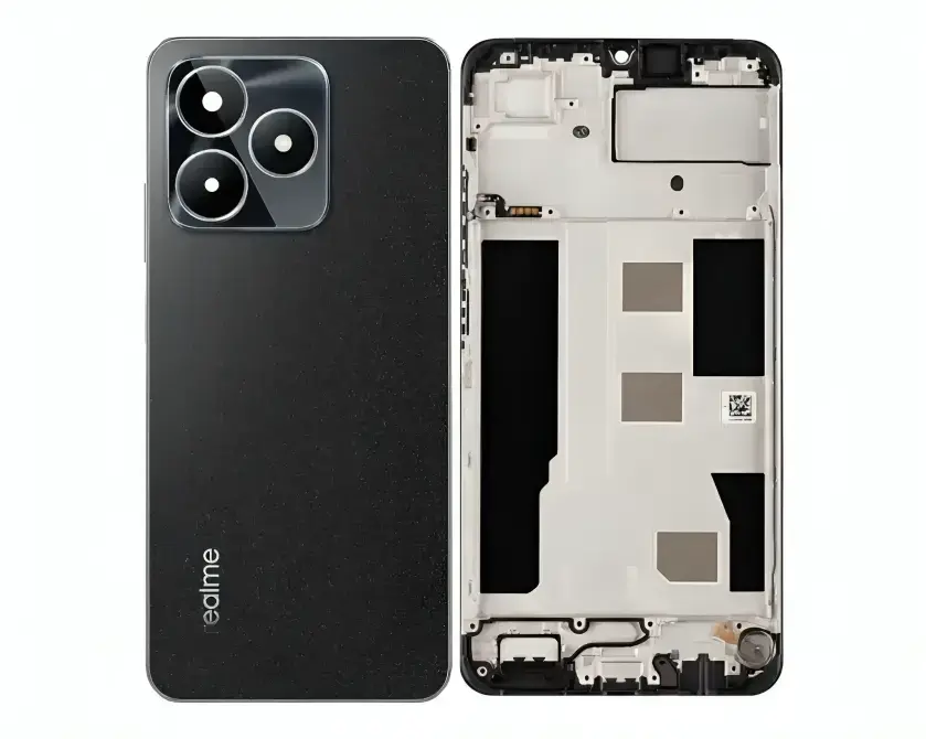 [HS6REC53-3-2] Realme C(53) Complete Housing (3 in 1) (BLACK)