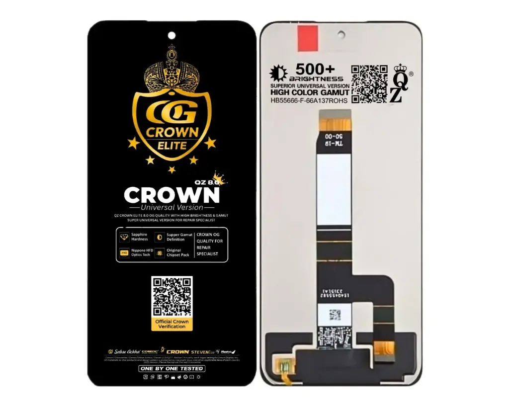 Redmi (12) Crown LCD Unit (BLACK)