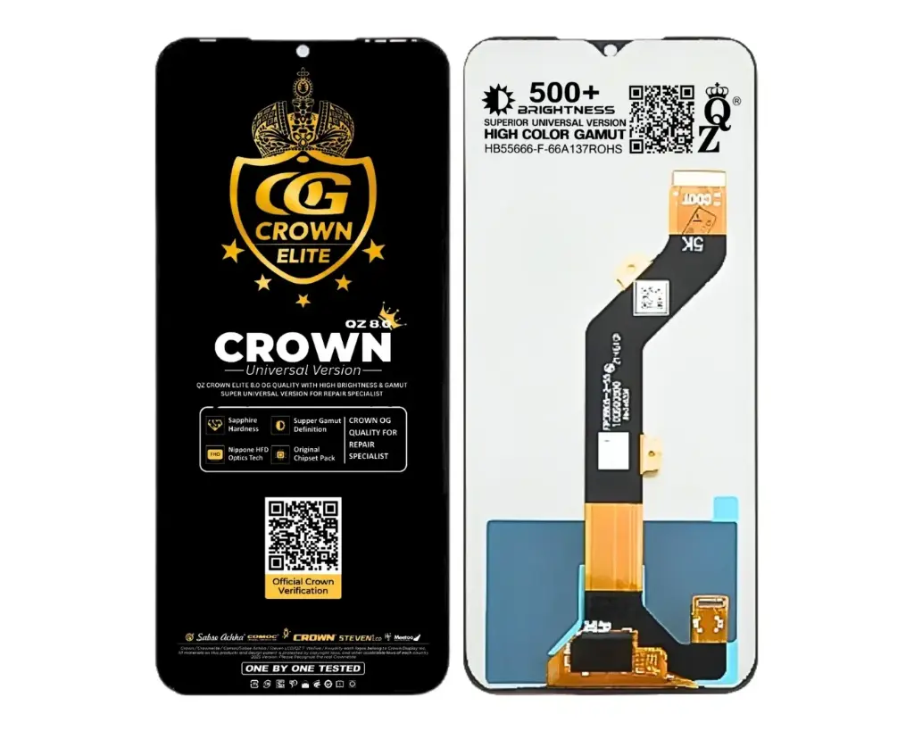 itell Vision (3) Crown LCD Unit (BLACK) 