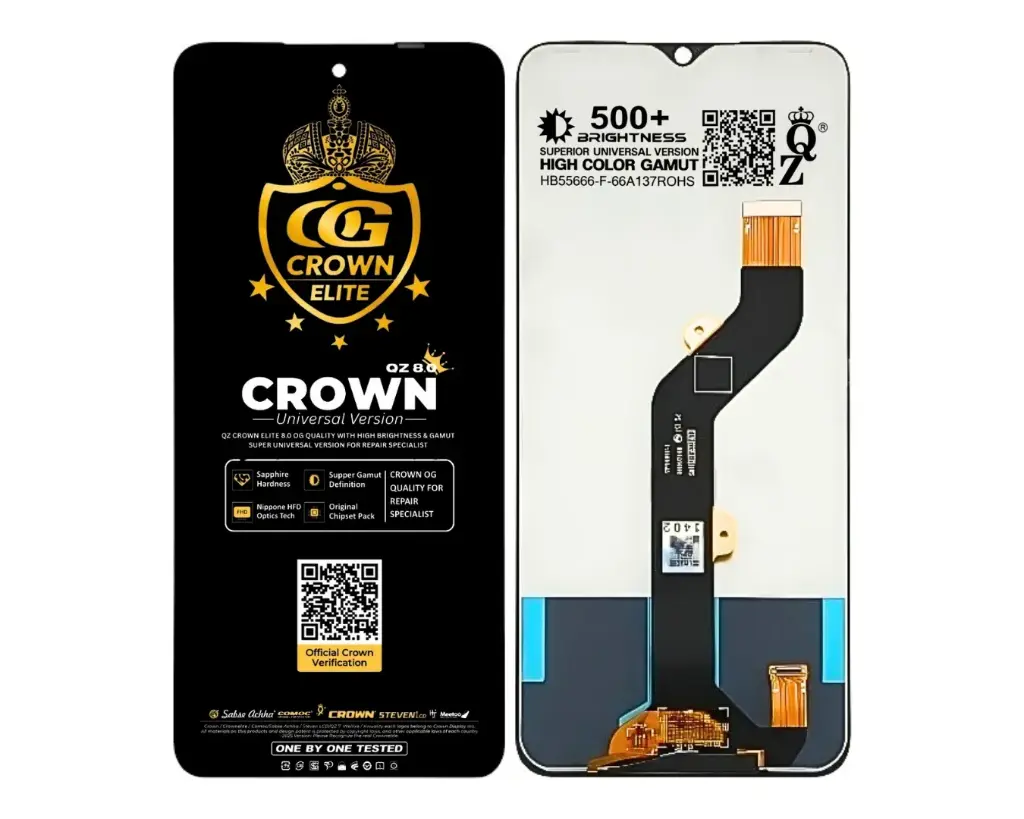 itell A(49) Crown LCD Unit (BLACK) 