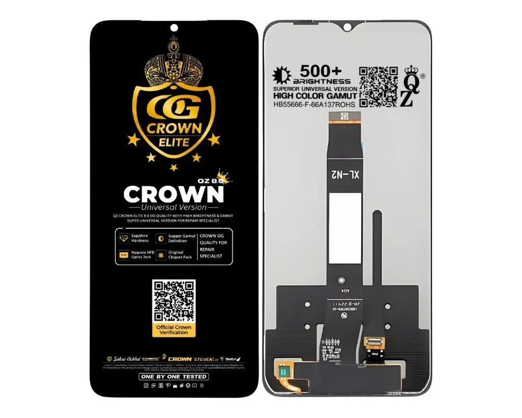 Redmi A(1) Plus Crown LCD Unit (BLACK) 