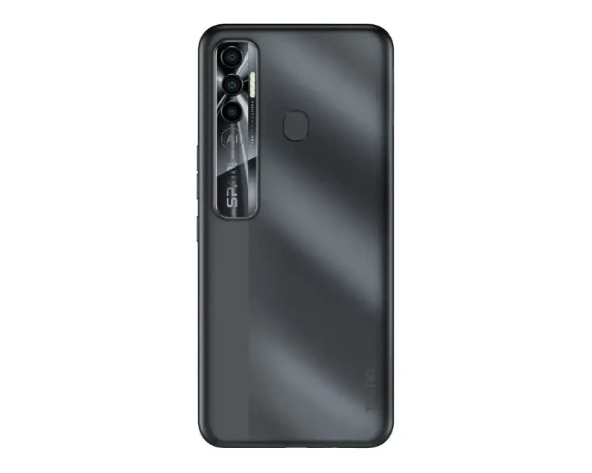 [HS9TESPR7PR-3-2] Tecno Spark (7) Pro Only Back (BLACK)