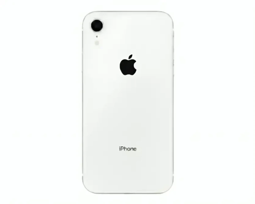 [HS9iPXR-3-1] iPhone (XR) Only Back (WHITE)