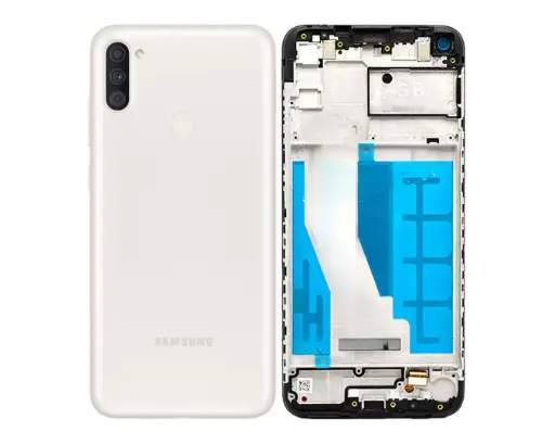 [HS6SA11-3-1] Samsung A(11) Complete Housing (2 in 1) (WHITE)