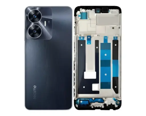 [HS6REC55-3-2] Realme C(55) Complete Housing (3 in 1) (BLACK)