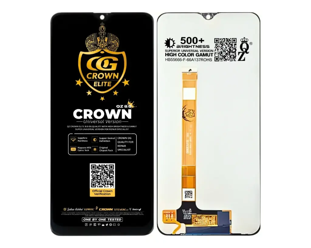 Oppo F(11) Crown LCD Unit (BLACK) 