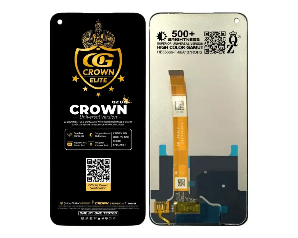 [UTCRE6-10-2] Realme (6) Crown LCD Unit (BLACK) 