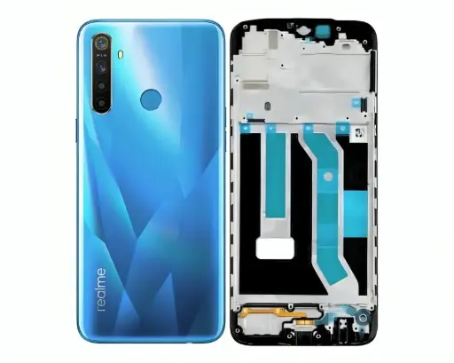 [HS6RE5-3-3] Realme (5) Complete Housing (3 in 1) (BLUE)