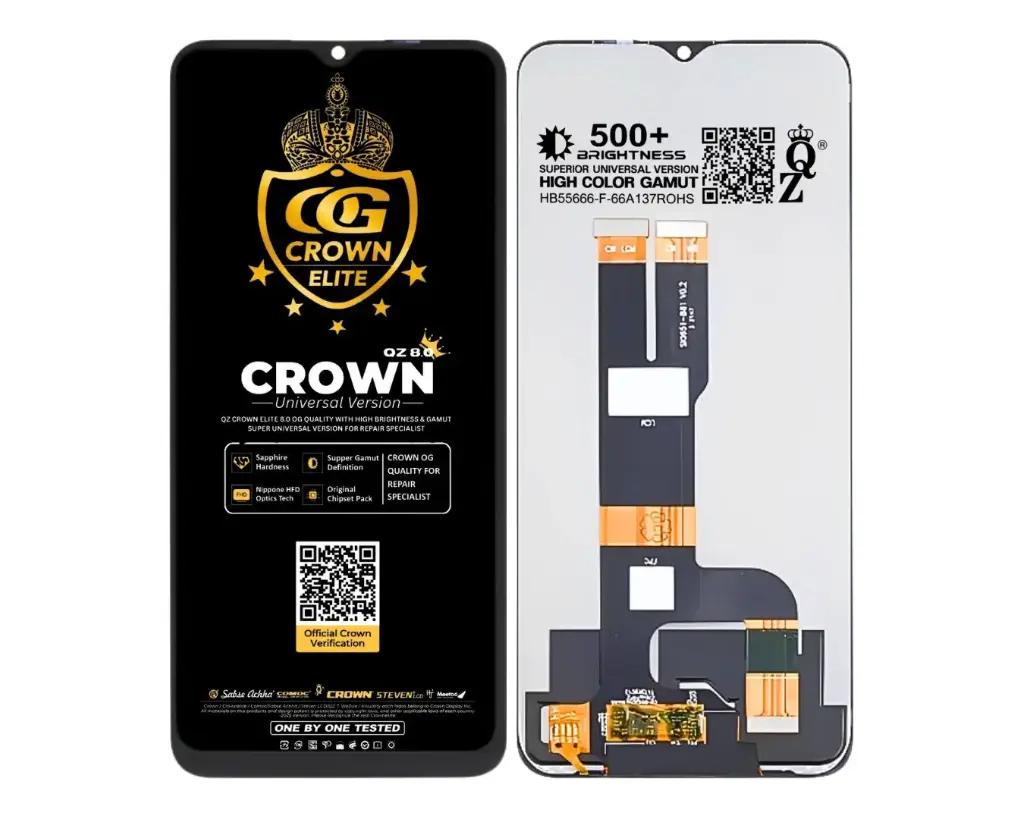 Vivo Y(02) Crown LCD Unit (BLACK) 