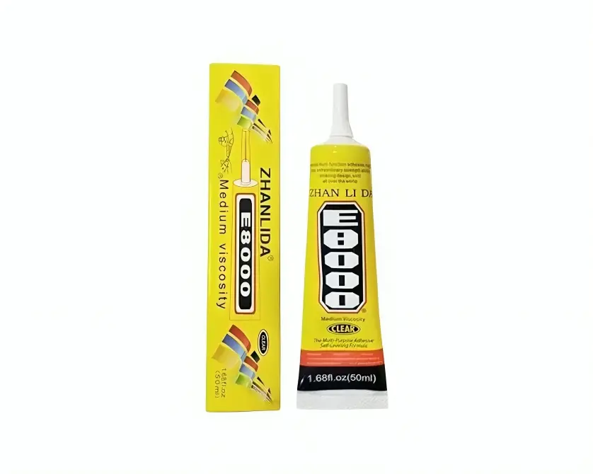 Pasting Gum Local Market E(8000) For Multi Purpose (50)ML (WHITE)