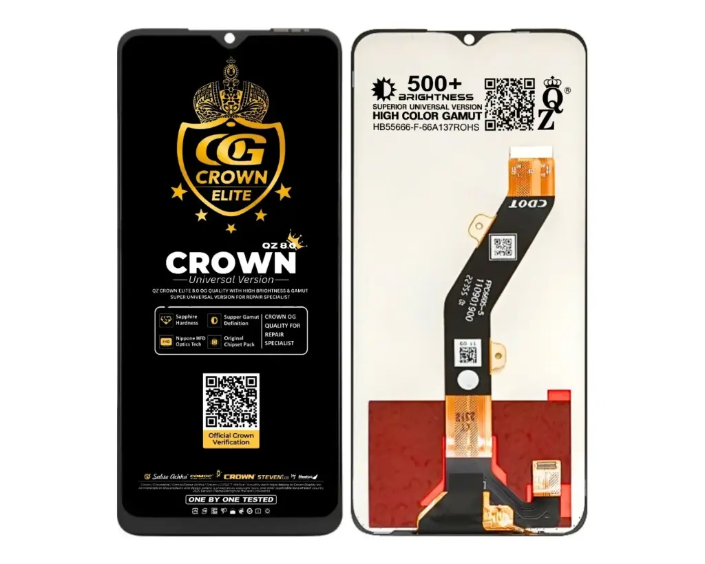 infinix Smart (7) Plus X(6517) Crown LCD Unit (BLACK) 