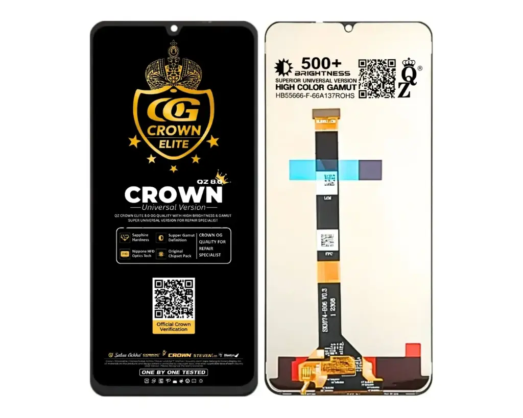 Realme C(51)&(53) Crown LCD Unit (BLACK) 