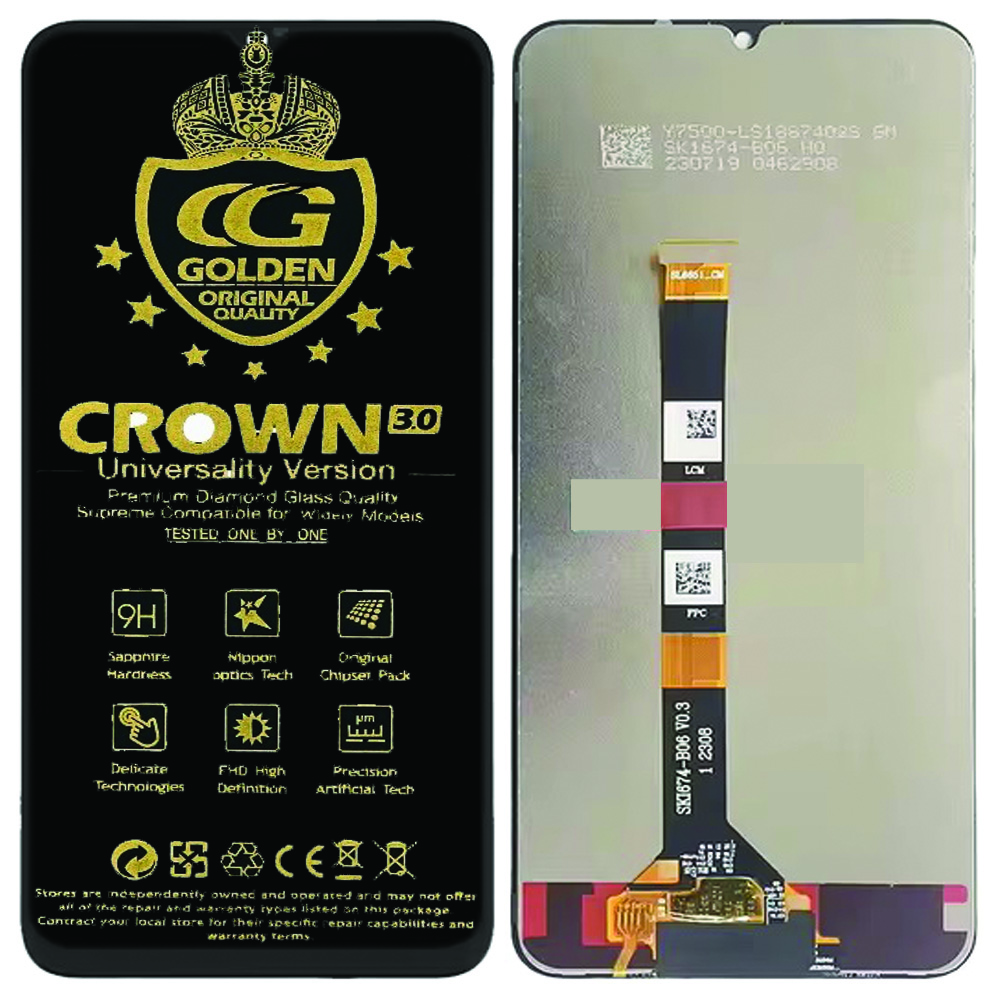 Realme C(51)&(53) Crown Unit (BLACK) 