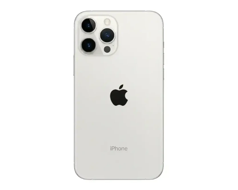 [HS9iP14PRMX-3-1] iPhone (14) Pro Max Only Back (WHITE)