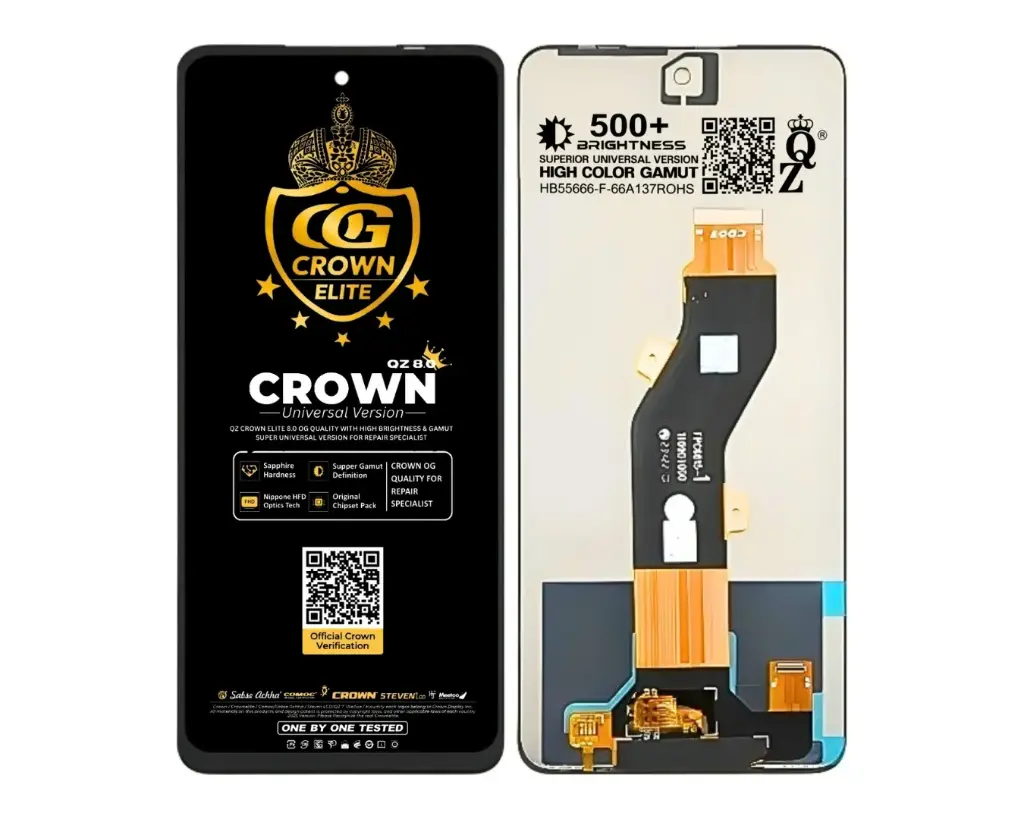 infinix Smart (8) X(6525) Crown LCD Unit (BLACK) 