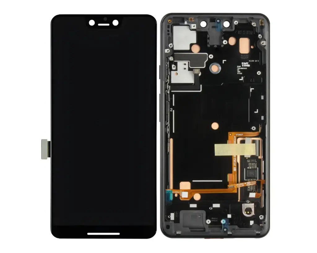 Google Pixel (3)XL iC Fresh Full Display With Ring LED Unit (BLACK)