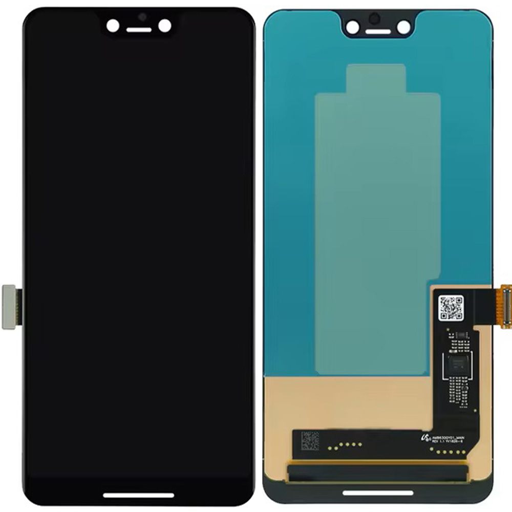 Google Pixel (3)XL  Led  ic Original Shade With Out Ring Unit  (BLACK)