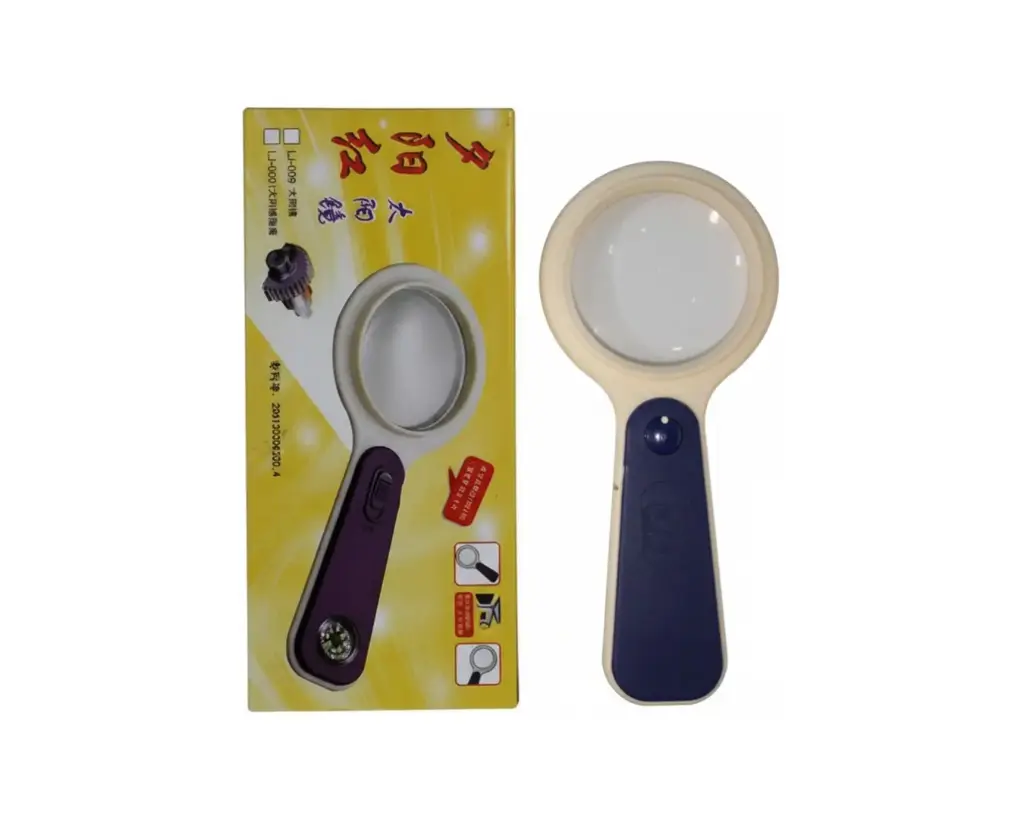 Magnifier Glass With LED Light LJ-008 (5X) Zoom